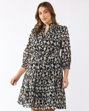 Sea Lily Dress - Print - Estelle Clothing