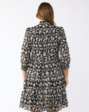 Sea Lily Dress - Print - Estelle Clothing