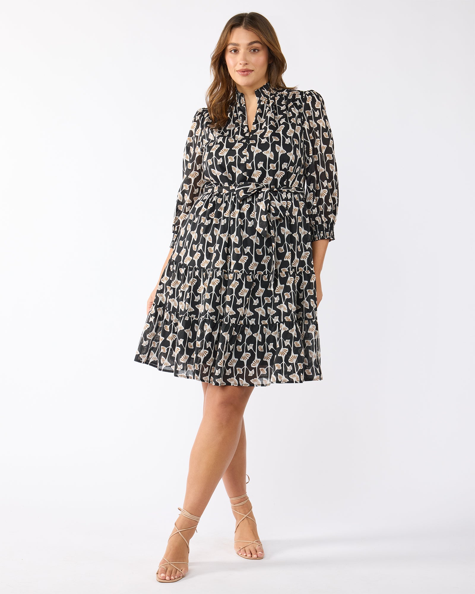 Sea Lily Dress - Print - Estelle Clothing