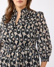 Sea Lily Dress - Print - Estelle Clothing