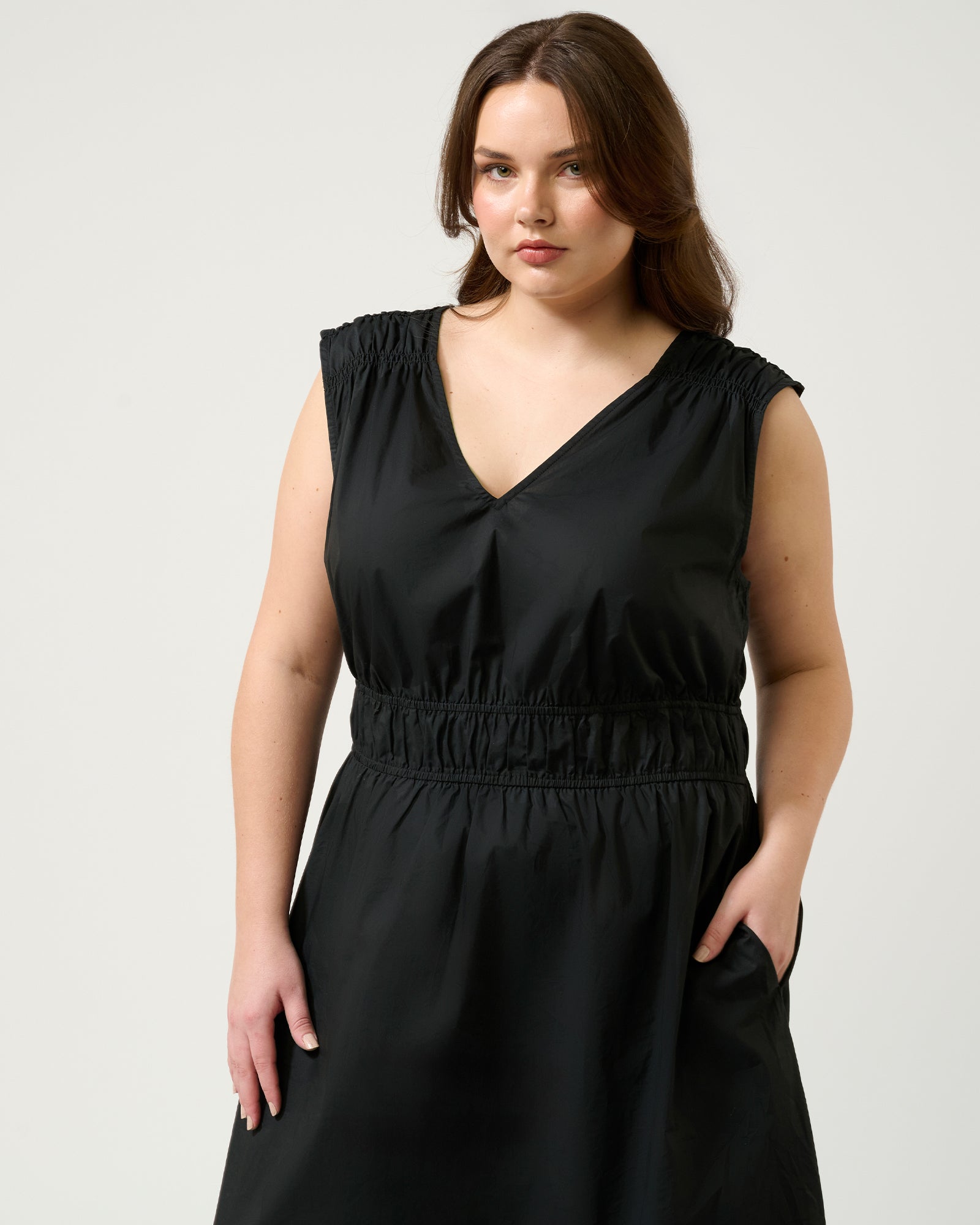 Allyssa Dress - Black - Estelle Clothing
