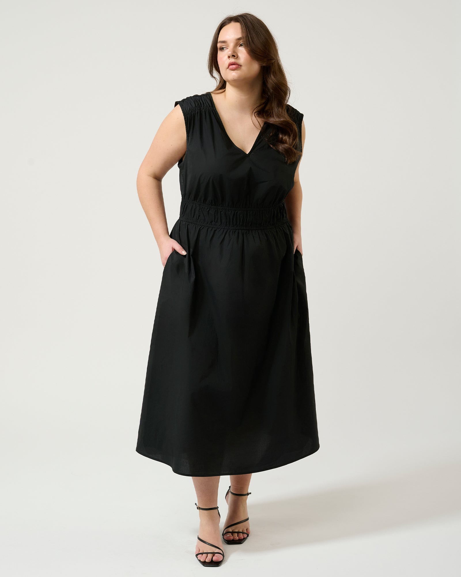 Allyssa Dress - Black - Estelle Clothing