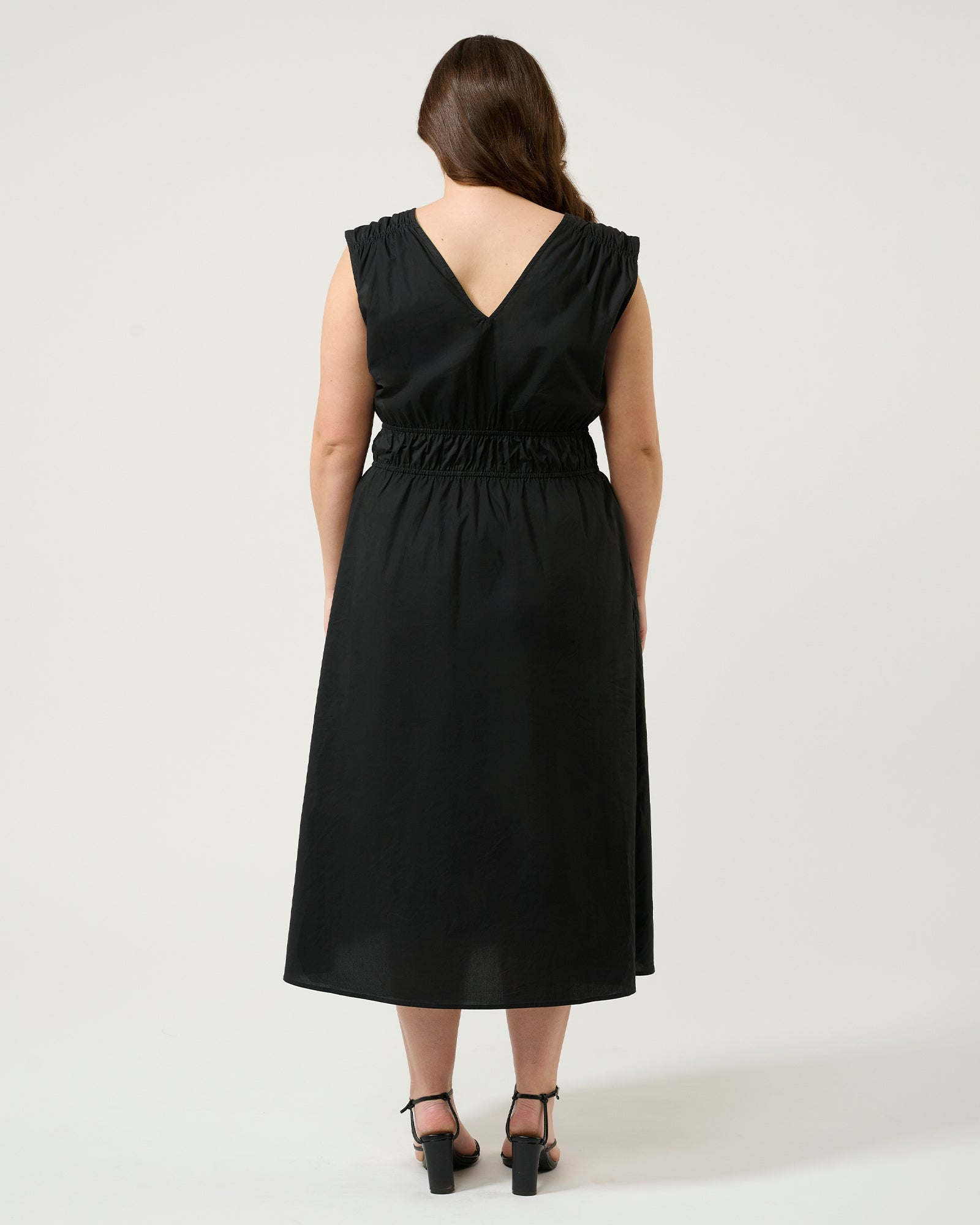 Allyssa Dress - Black - Estelle Clothing
