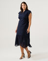 Dune Dancer Dress - Navy - Estelle Clothing