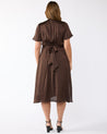 Mirage Oasis Dress - Chocolate - Estelle Clothing