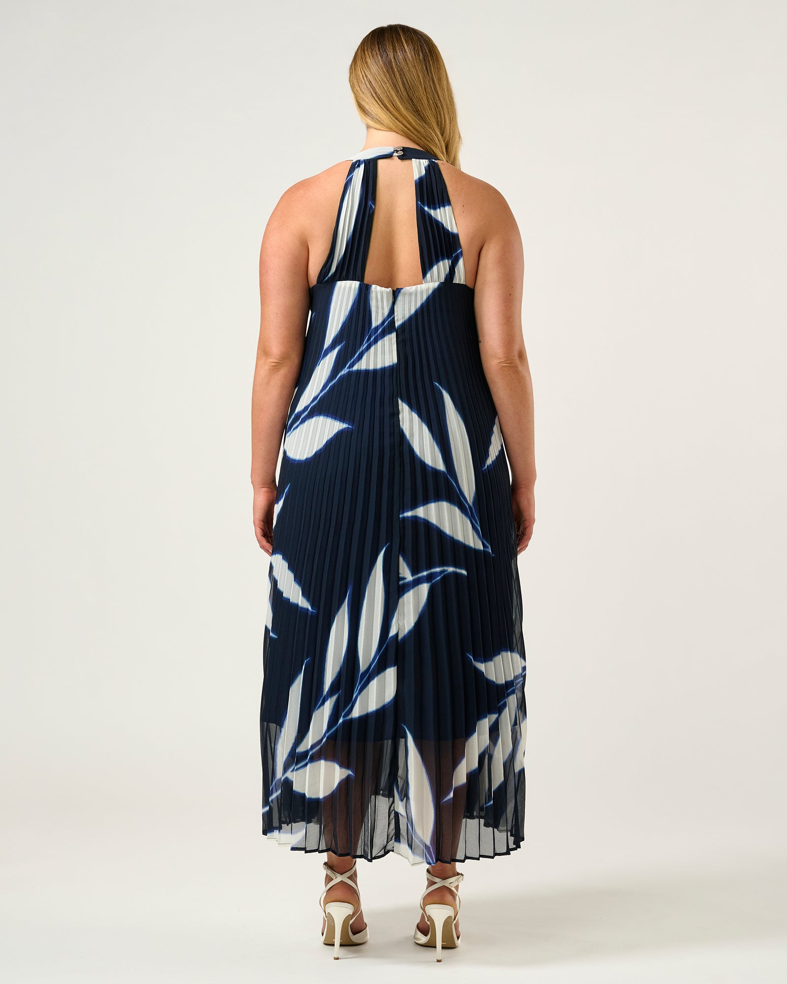 Breezy Dress - Navy/Milk - Estelle Clothing