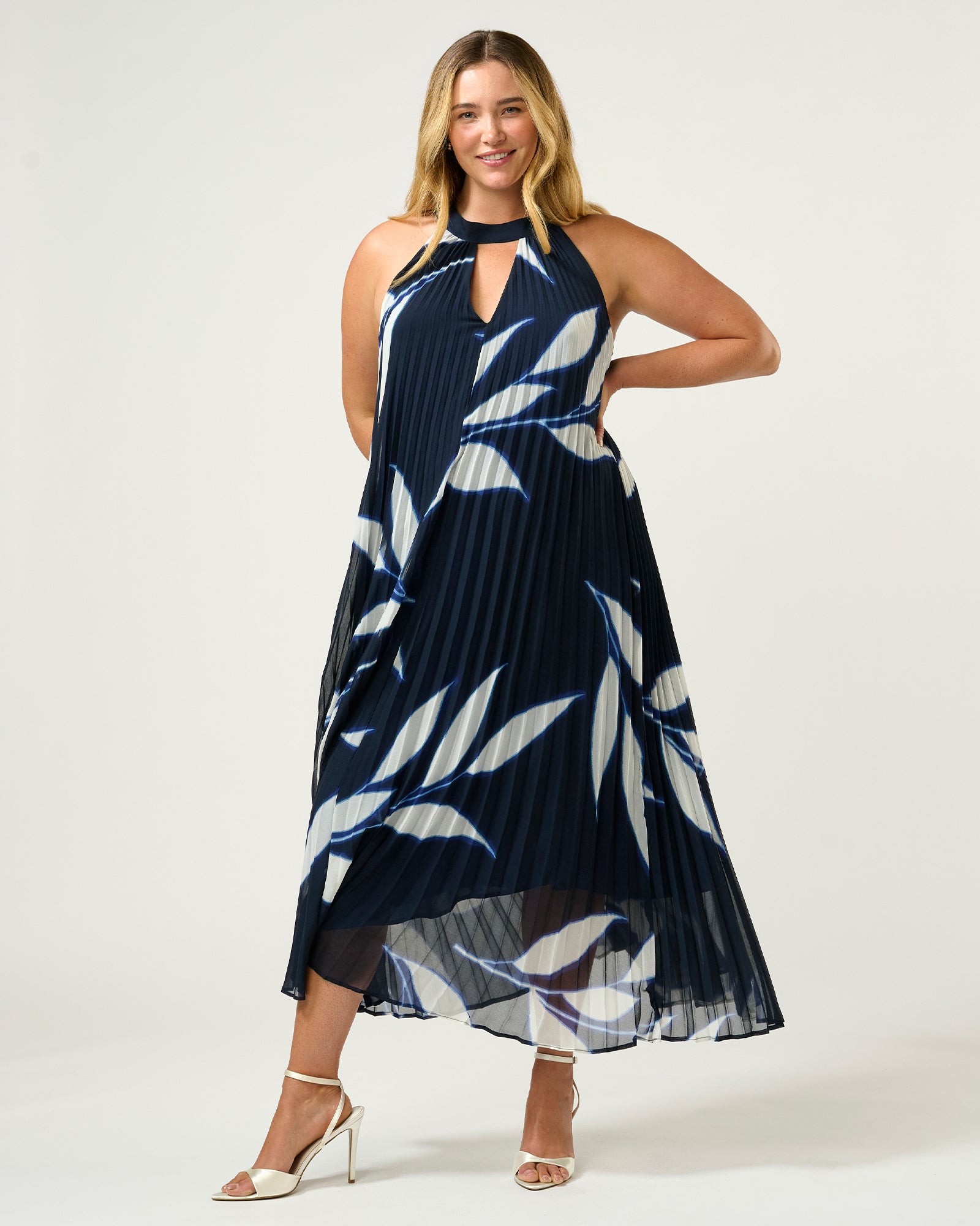 Breezy Dress - Navy/Milk - Estelle Clothing
