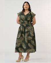 Palmer Dress - Green - Estelle Clothing