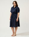 Esther Dress - Navy - Estelle Clothing