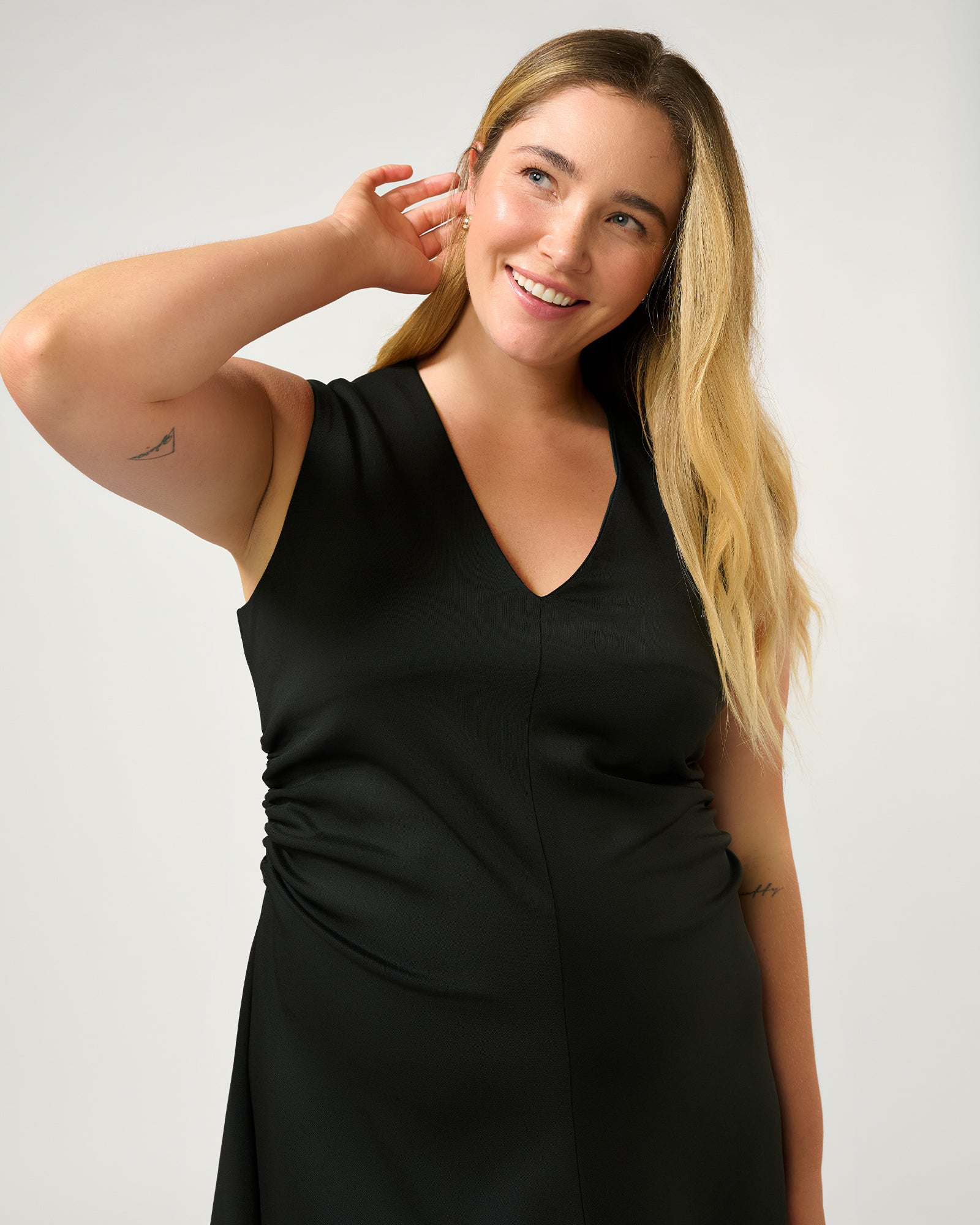 Carmen Dress - Black - Estelle Clothing