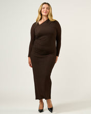 Naomi Dress - Espresso - Estelle Clothing