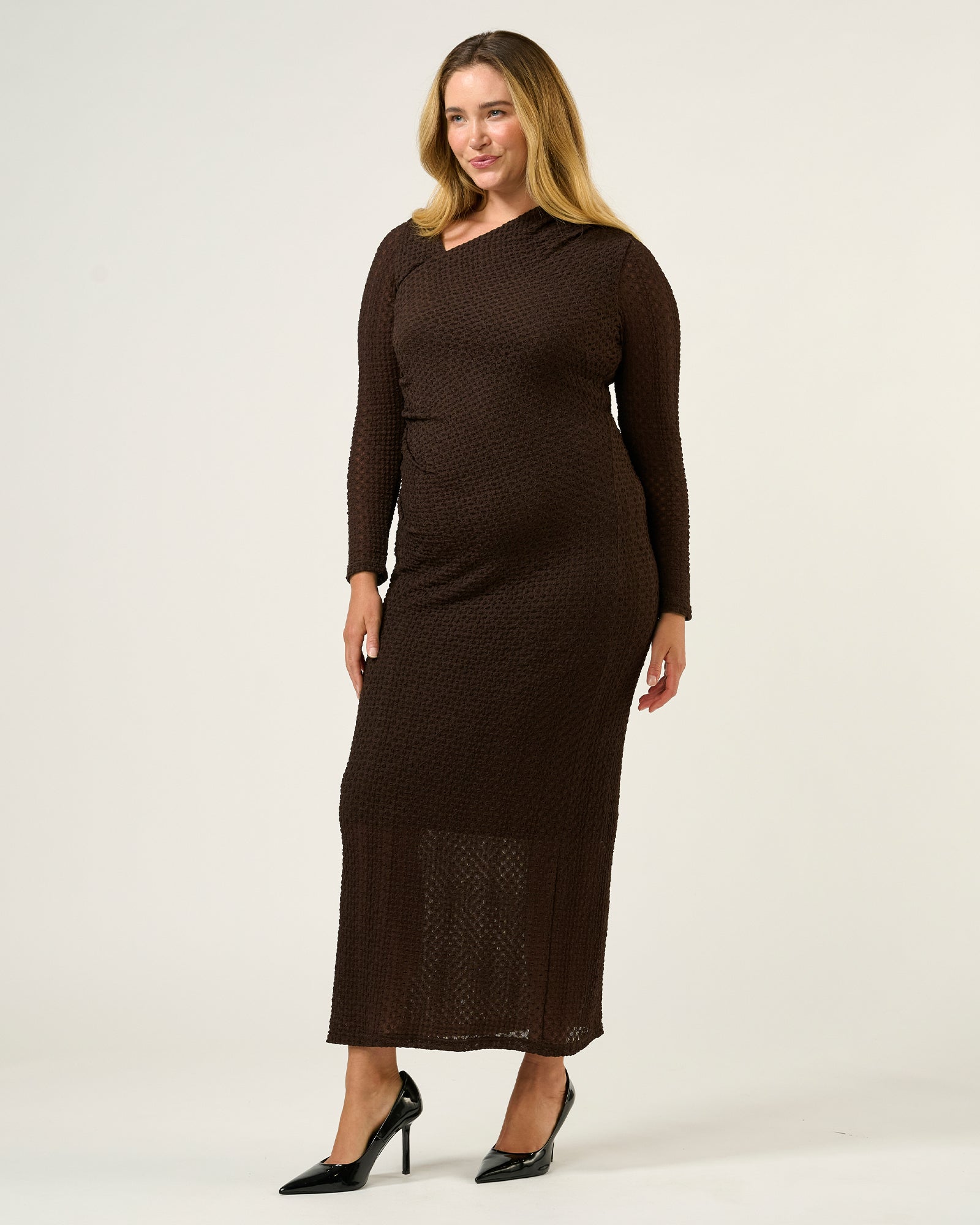 Naomi Dress - Espresso - Estelle Clothing