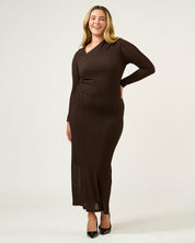 Naomi Dress - Espresso - Estelle Clothing