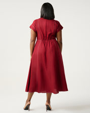 Arden Dress - Raspberry - Estelle clothing