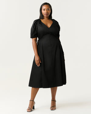 KYAH DRESS - BLACK - Estelle Clothing
