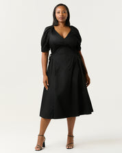 KYAH DRESS - BLACK - Estelle Clothing
