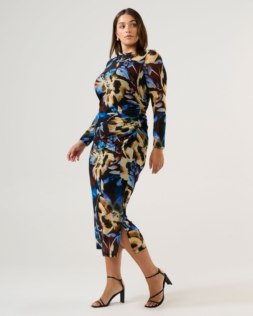 Cleo Dress - Choc Winter - Estelle Clothing
