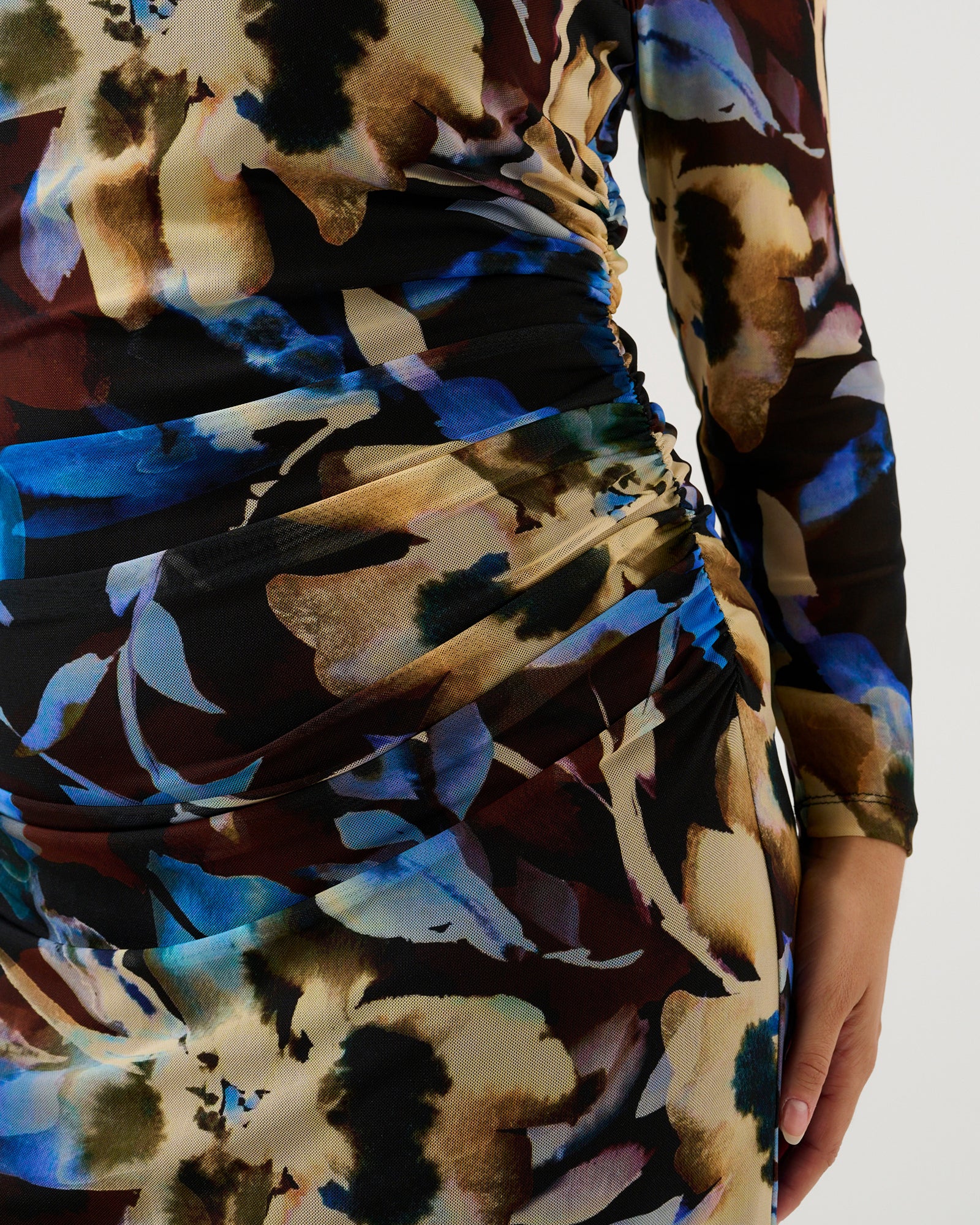 Cleo Dress - Choc Winter - Estelle Clothing
