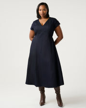 Abbie Dress - Indigo Noir - Estelle Clothing
