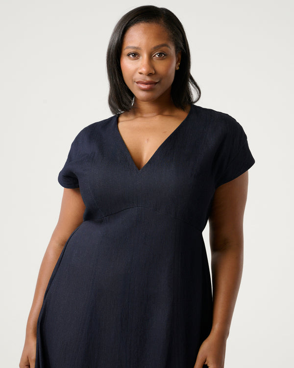 Abbie Dress - Indigo Noir - Estelle Clothing
