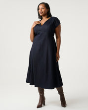 Abbie Dress - Indigo Noir - Estelle Clothing
