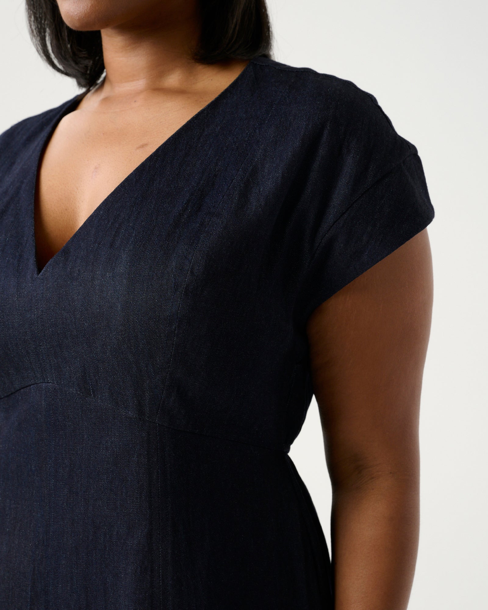 Abbie Dress - Indigo Noir - Estelle Clothing
