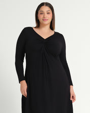 Equinox Dress - Black - Estelle Clothing

