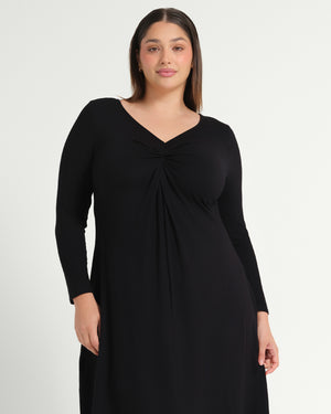 Equinox Dress - Black - Estelle Clothing
