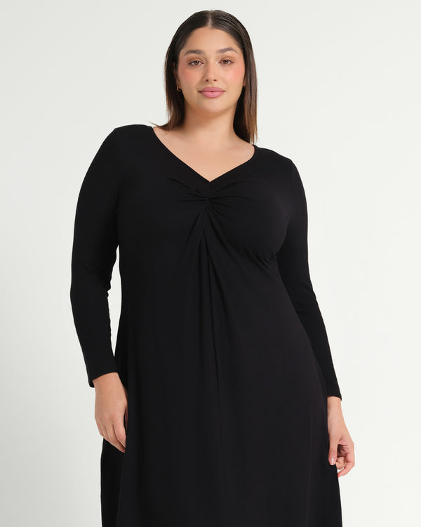 Equinox Dress - Black - Estelle Clothing
