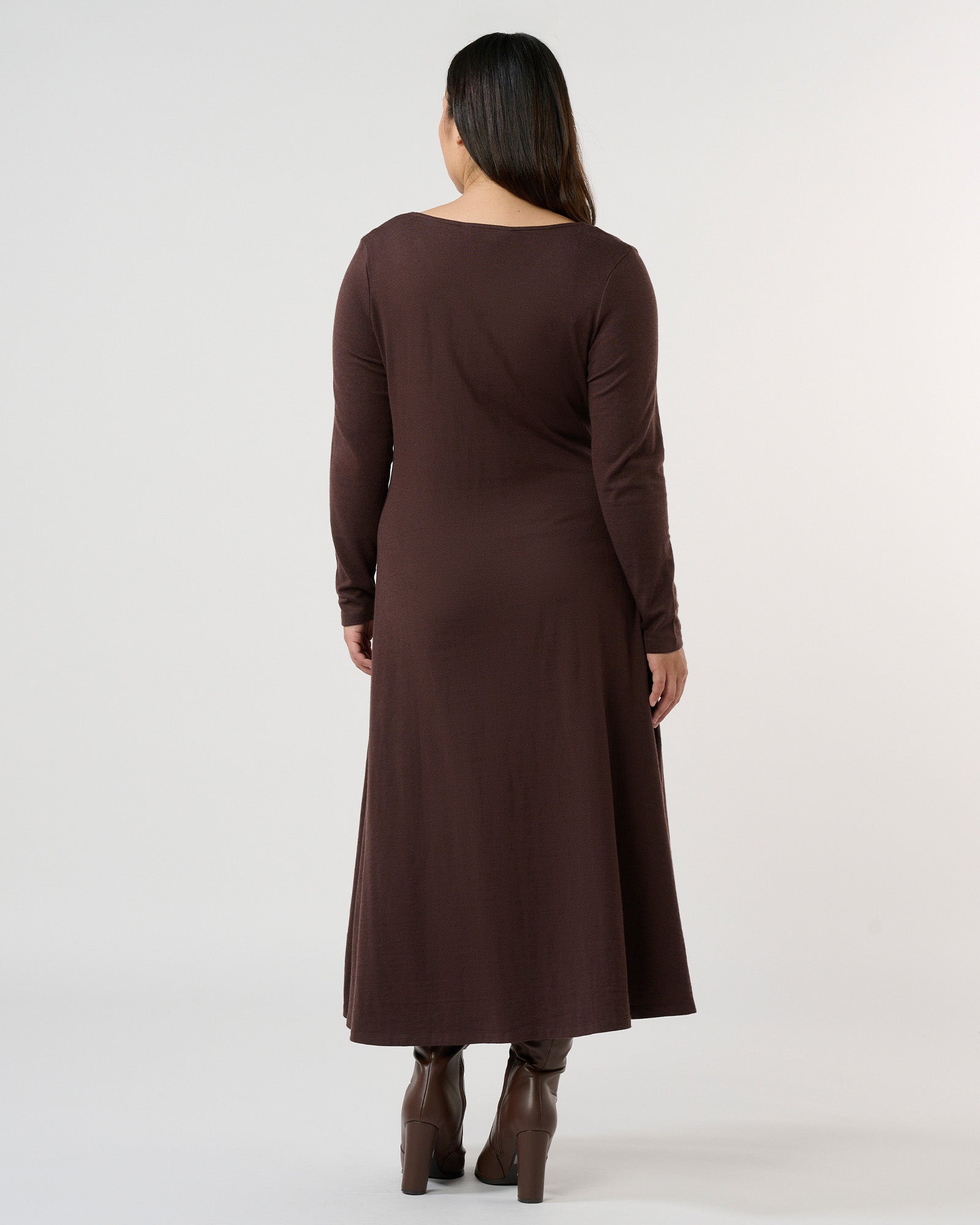 Equinox Dress - Cocoa - Estelle Clothing