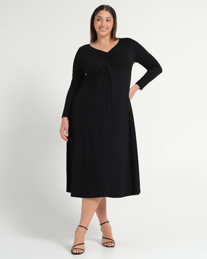 Equinox Dress - Black - Estelle Clothing

