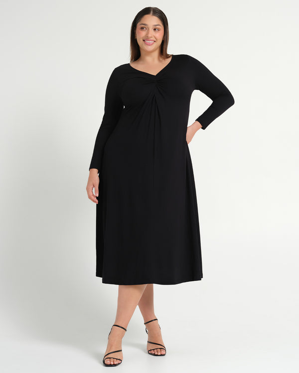 Equinox Dress - Black - Estelle Clothing
