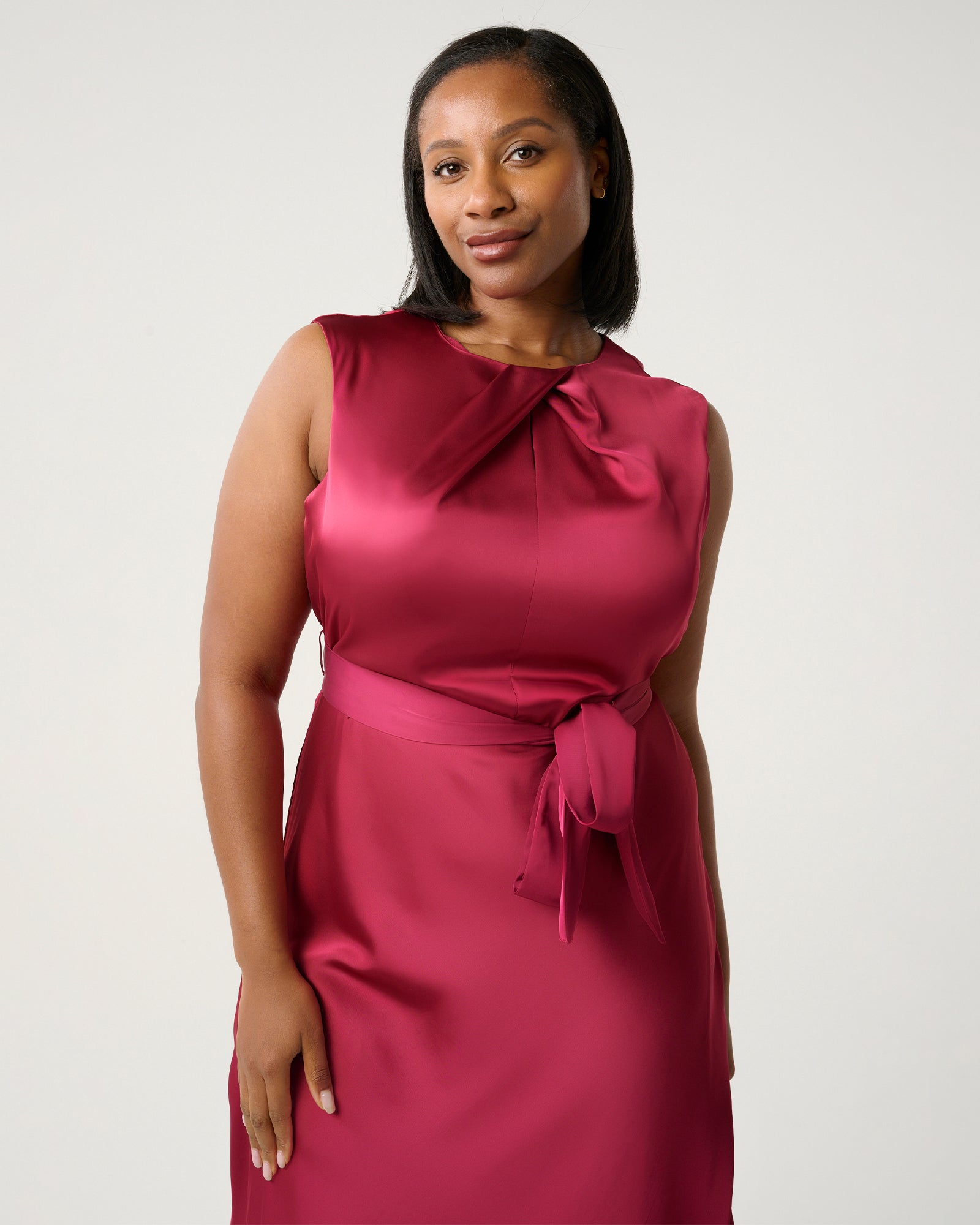 Emmi Dress - Magenta - Estelle Clothing