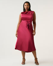 Emmi Dress - Magenta - Estelle Clothing