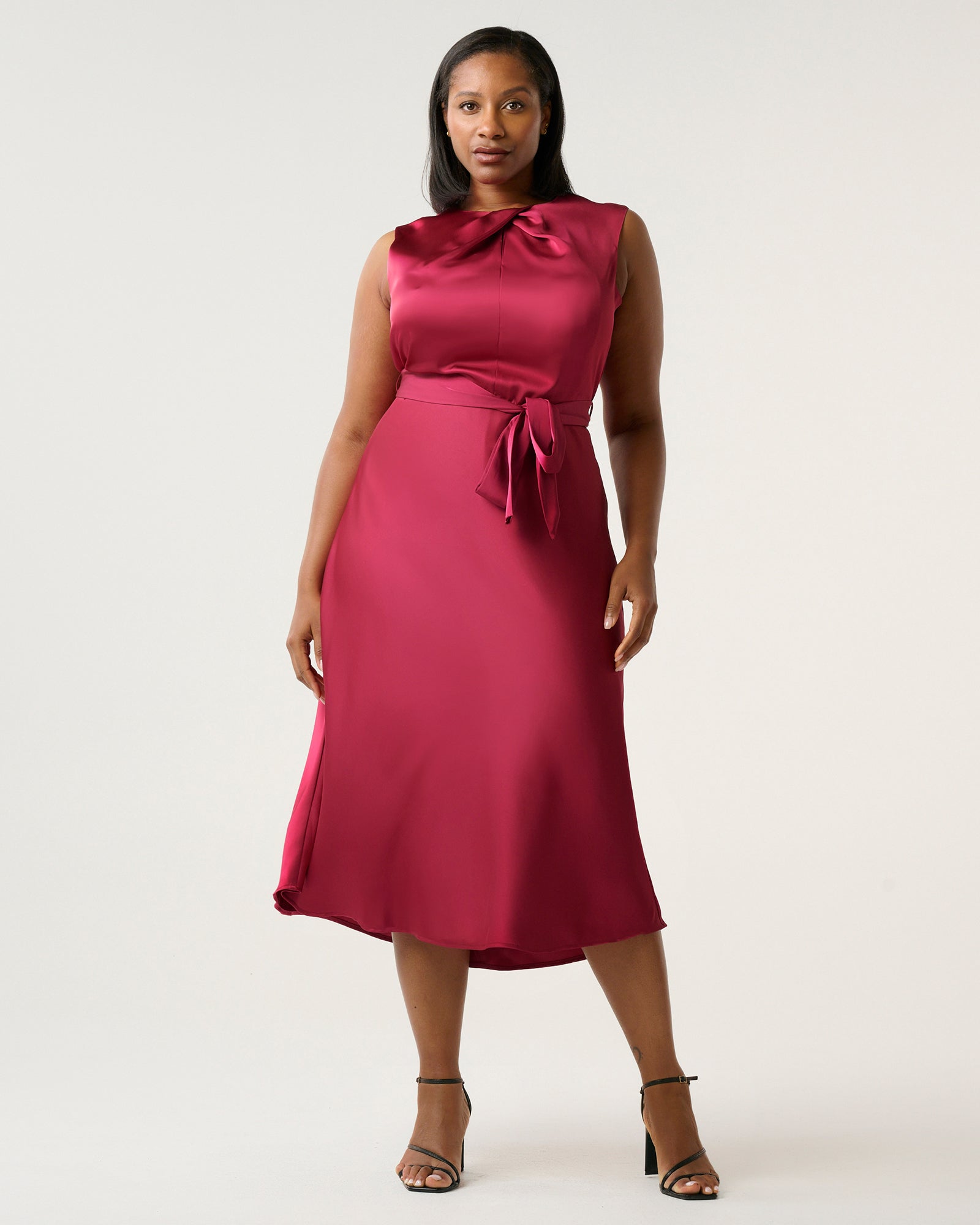 Emmi Dress - Magenta - Estelle Clothing