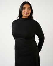 Abagail Dress - Black - Estelle Clothing
