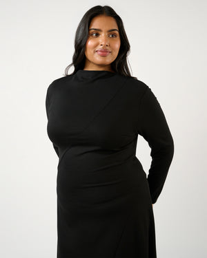 Abagail Dress - Black - Estelle Clothing
