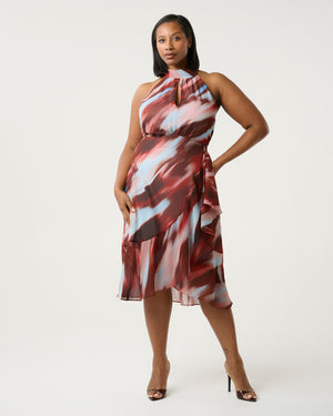 MADELENA DRESS - SUNKISSED SKY - Estelle Clothing
