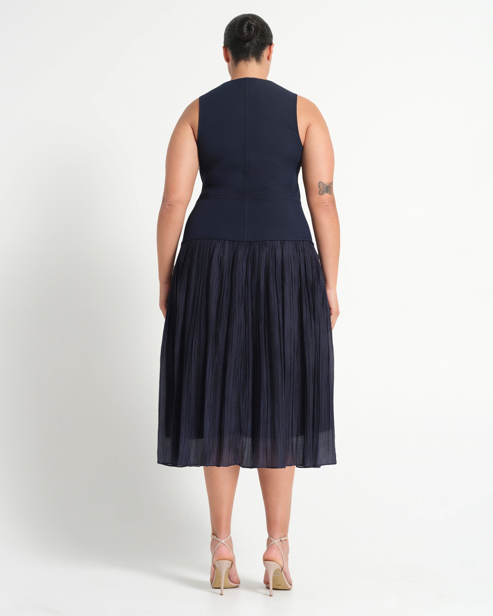 Jaylee Dress - Navy - Estelle Clothing
