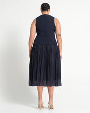 Jaylee Dress - Navy - Estelle Clothing