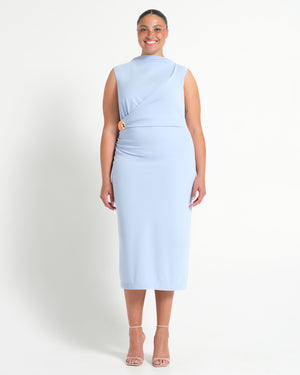LIVIA DRESS - BLUEBELL - Estelle Clothing