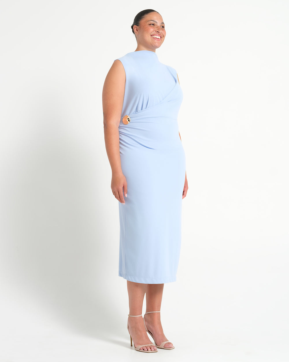 LIVIA DRESS - BLUEBELL - Estelle Clothing