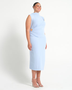 LIVIA DRESS - BLUEBELL - Estelle Clothing