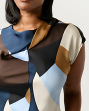 JORJA DRESS - GEO TIDES - Estelle Clothing
