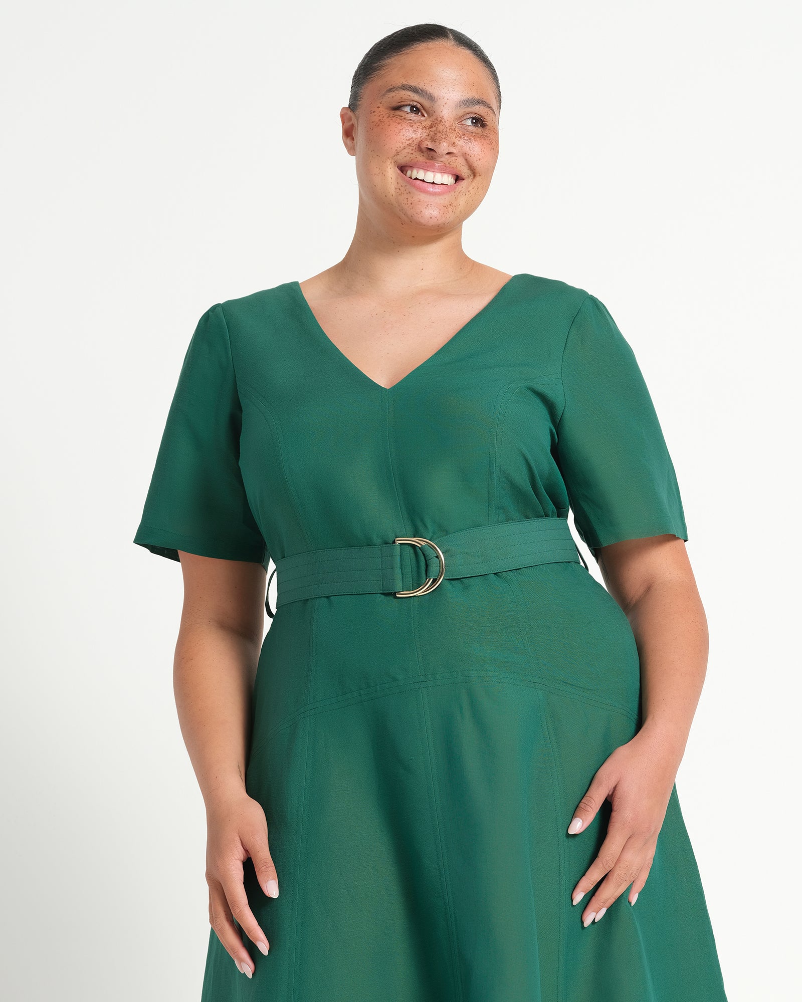 AELIN DRESS - JADE - Estelle Clothing
