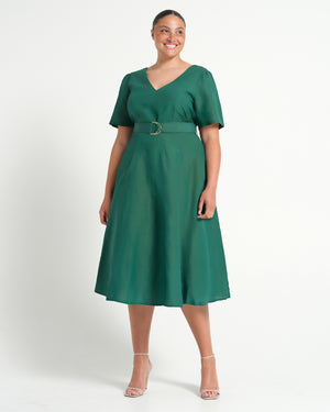 AELIN DRESS - JADE - Estelle Clothing
