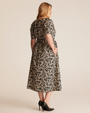 Noirette Dress - Black/Cream - Estelle Clothing
