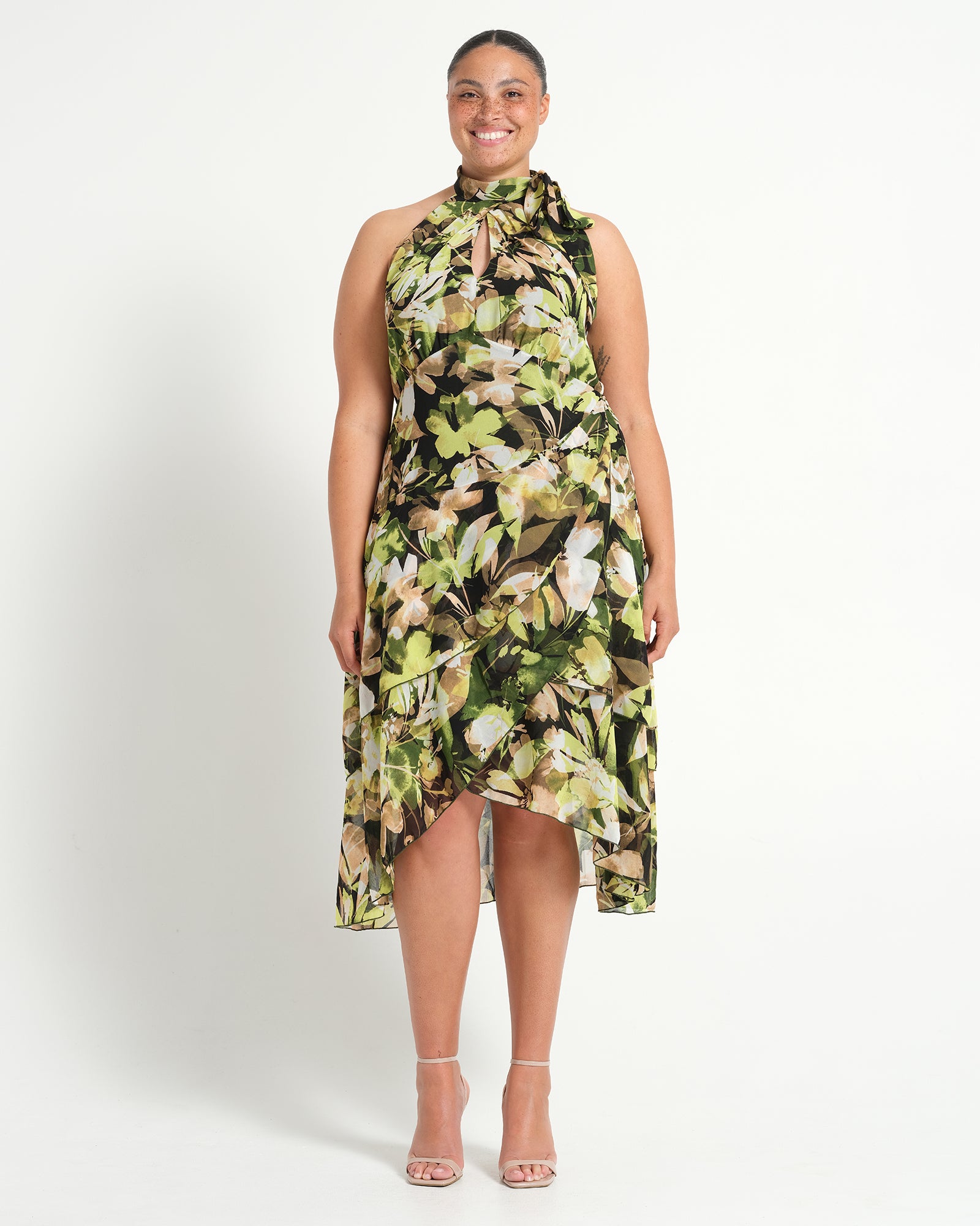CHLORA DRESS - IVY - Estelle Clothing
