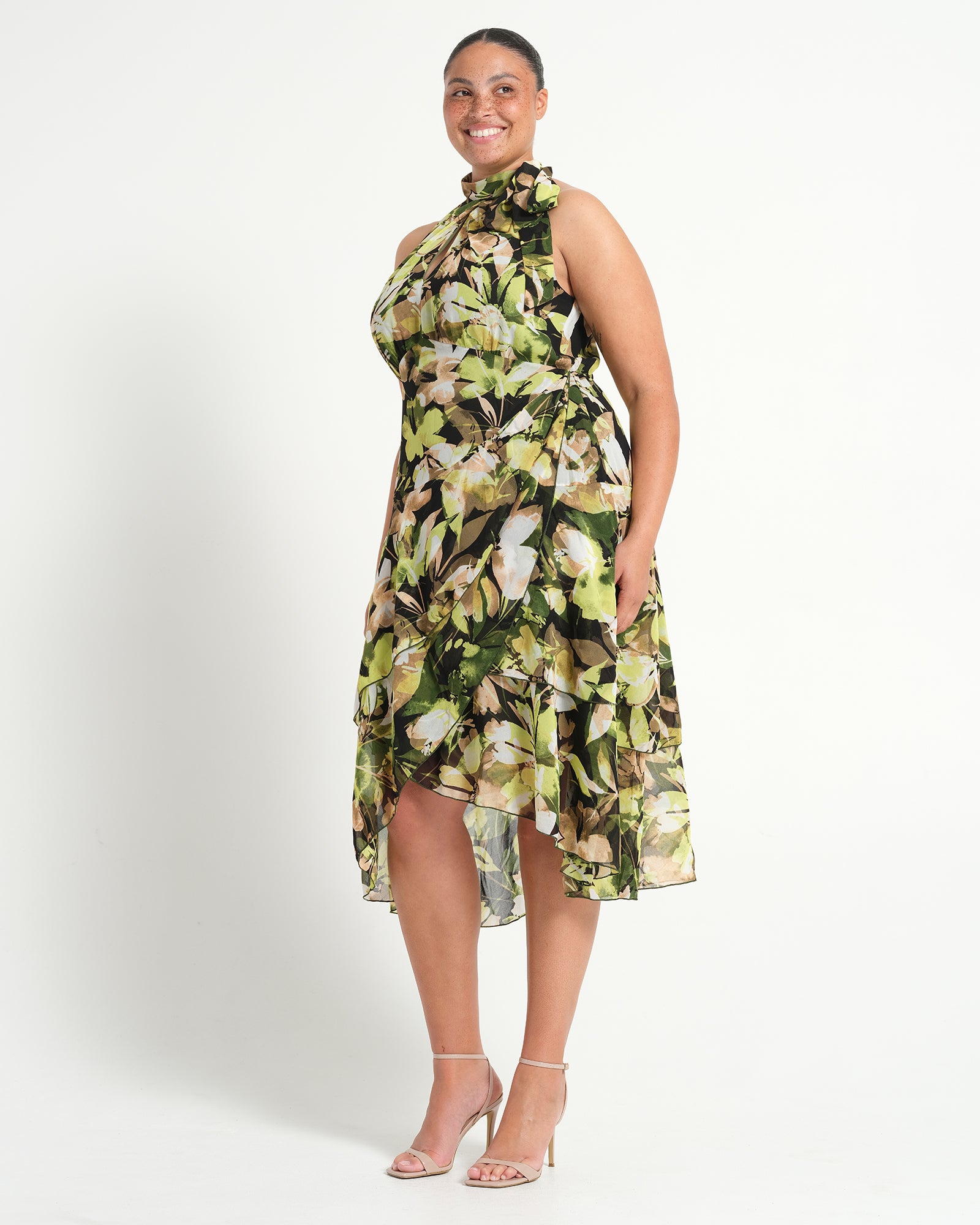 CHLORA DRESS - IVY - Estelle Clothing
