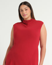 Holly Dress - Cranberry - Estelle Clothing
